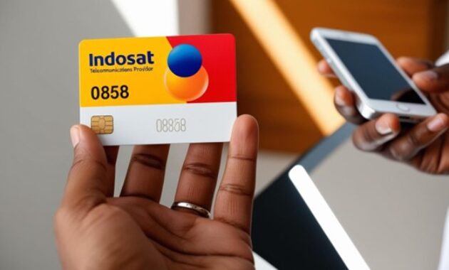 Gambar 1. 0858 kartu apa?