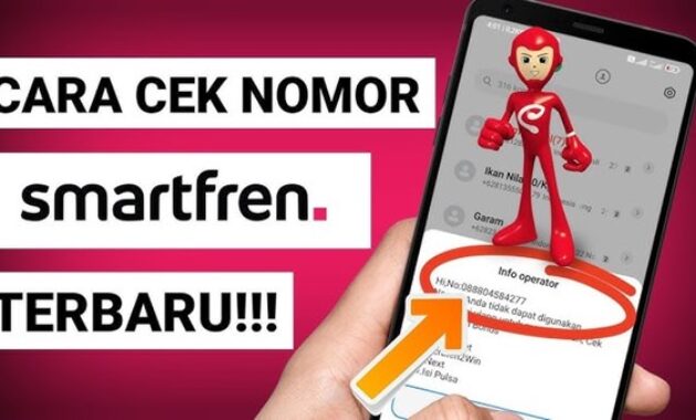 Gambar 3. Cara cek nomor smartren terbaru
