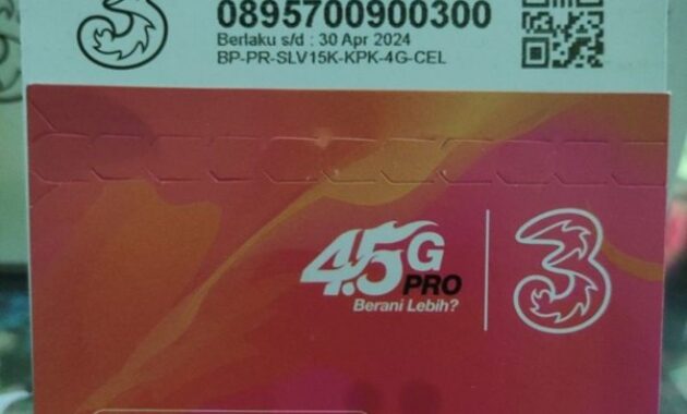 Gambar 3. 0895 prefix kartu tri