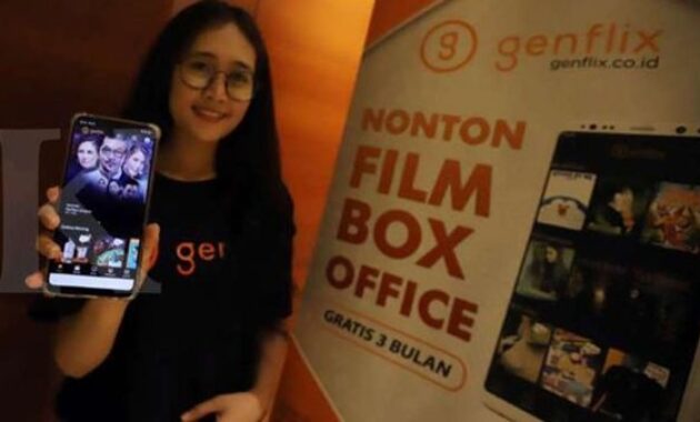 Gambar 2. Nonton film box office di Genflix