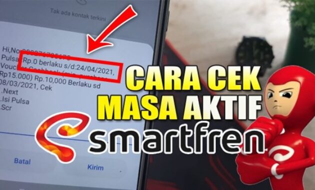 Gambar 1. Cara cek masa aktif smartfren yang mudah banget