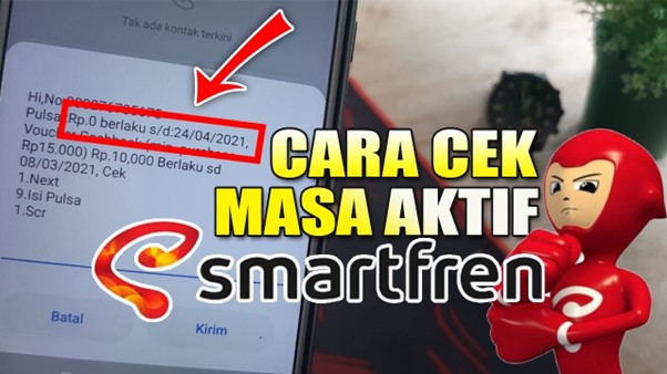 Gambar 1. Cara cek masa aktif smartfren yang mudah banget