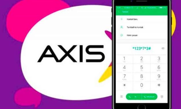Gambar 1. Cara cek pulsa AXIS