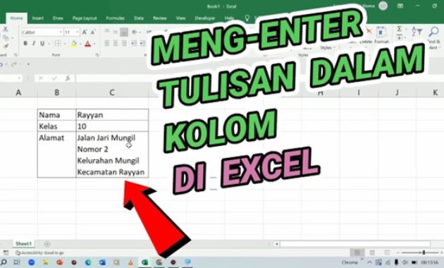 Gambar 2. Gunakan ALT + Enter