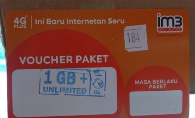 Gambar 1. Cara memasukkan voucher Indosat