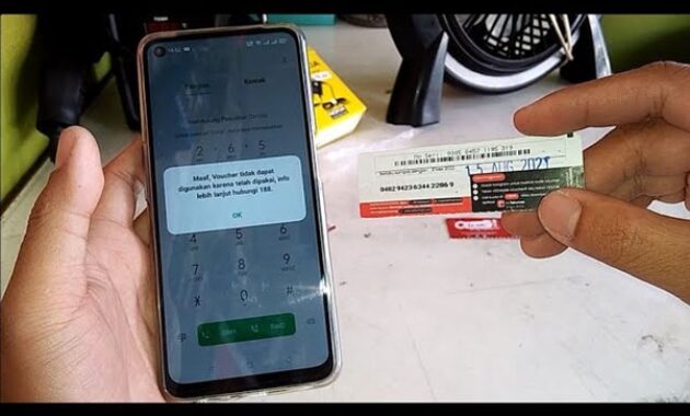 Gambar 3. Tips penting setelah memasukkan voucher