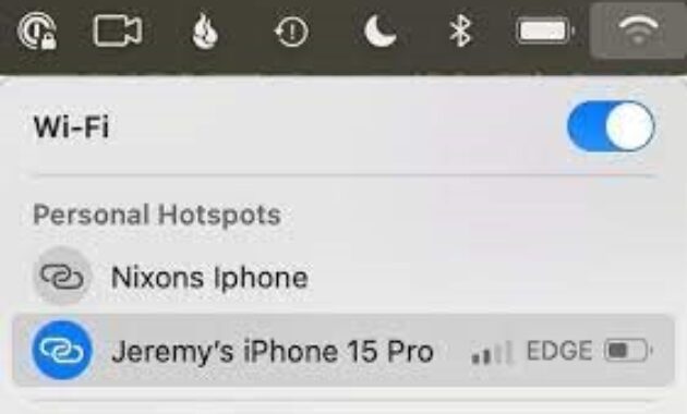 Gambar 2. Cara mudah mengatasi personal hotspot iphone