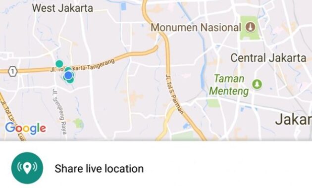 Gambar 3. Tips dan trik biar share lokasi makin oke