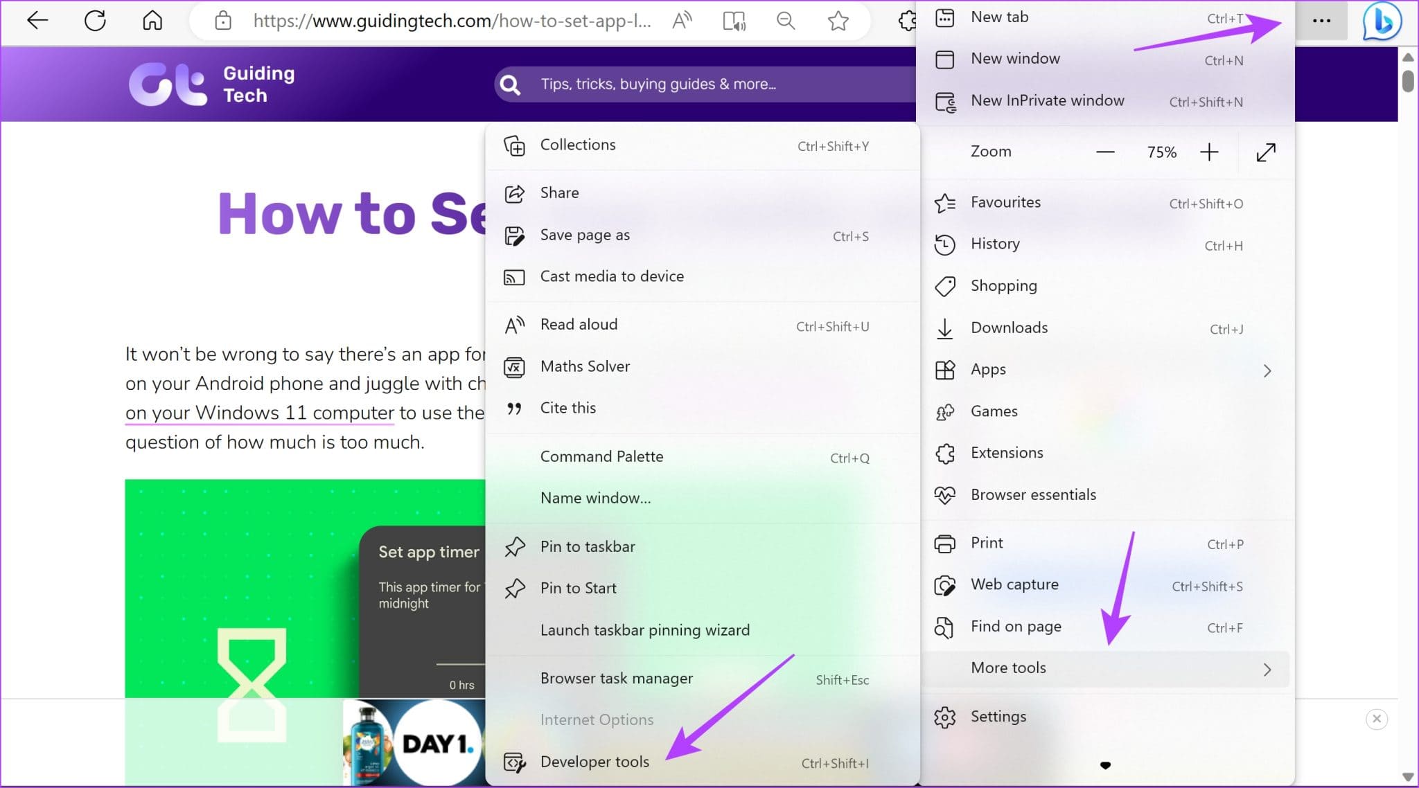 Cara Screenshot Laptop Asus, Screenshot Panjang Halaman Web Di Microsoft Edge