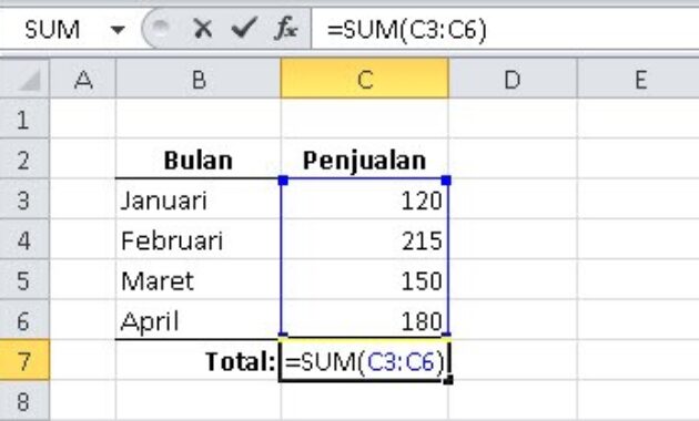 Gambar 3. Fungsi statistik excel lainnya