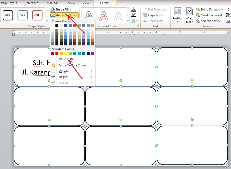 Membuat Label Undangan di Word, Langkah-Langkah Membuat Label Undangan di Word