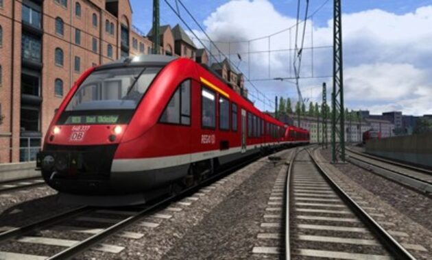 Gambar 2. Train simulator 2020