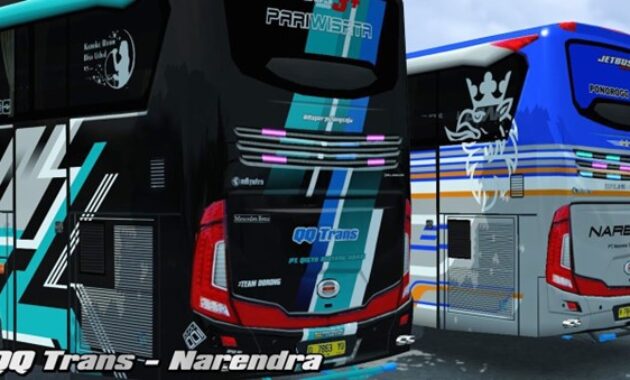 Gambar 2. Jenis-jenis livery bussid winspector