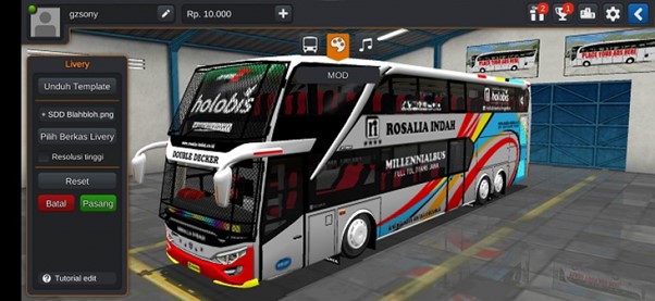 Gambar 1. Livery bussid