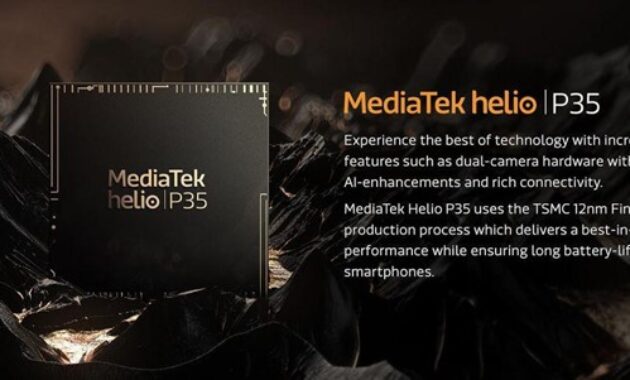 Gambar 1. Mediatek helio P35 setara dengan snapdragon 625