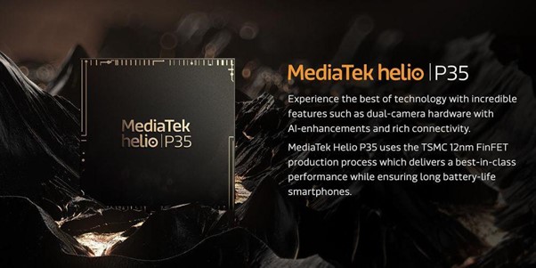 Gambar 1. Mediatek helio P35 setara dengan snapdragon 625