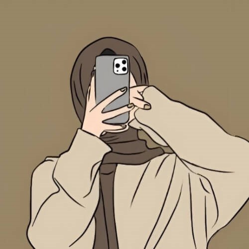 Gambar 1. PP WA perempuan aesthetic