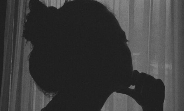 Gambar 3. Foto WA perempuan siluet