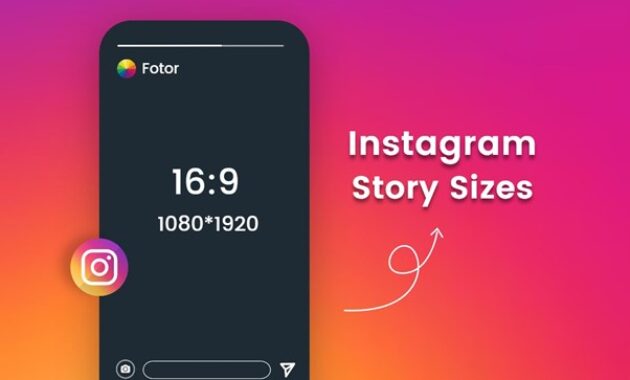Gambar 1. Ukuran story instagram