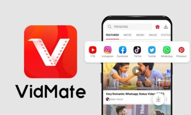 Gambar 2. Fitur unggulan vidmate versi lama apk