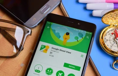 Alamat Loker Penipuan Interview, Cara Verifikasi Loker Asli dengan menggunakan Aplikasi Street View