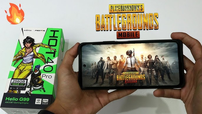 Infinix Hot 40 Pro, Rekomendasi Game Berat contohnya Game PUBG Mobile