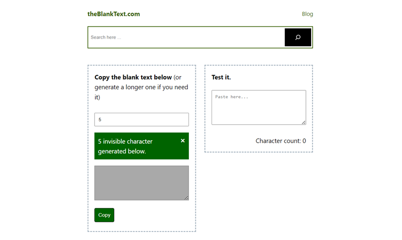  Apa Itu Blank Text Generator, Cara Pakai Blank Text Generator dengan Mengakses Web Blank Text Generator