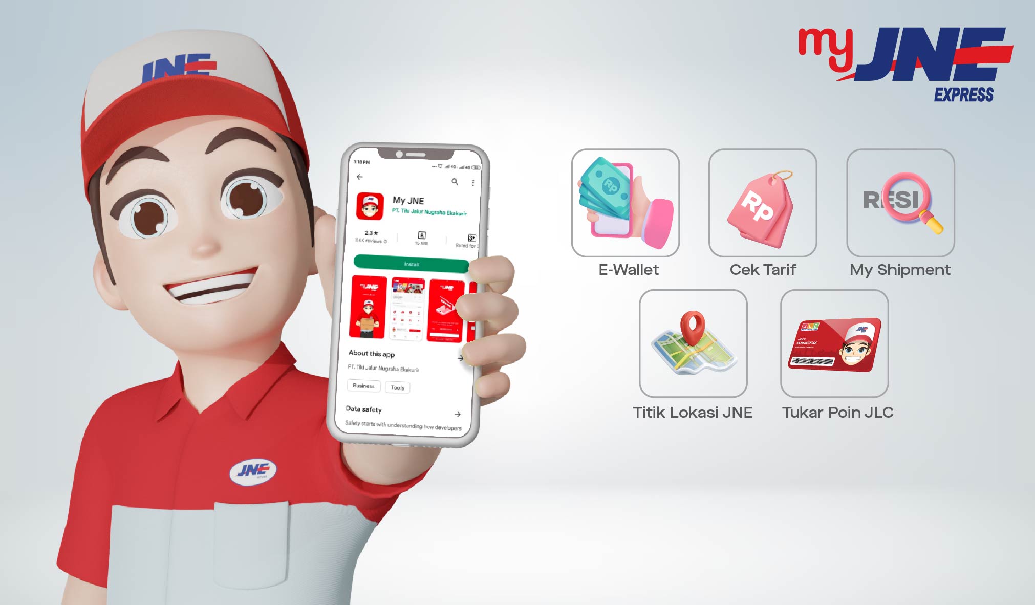 Cara Cek Resi JNE, Cara Cek Resi JNE denganAplikasi MyJNE