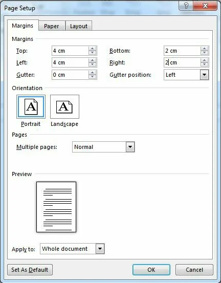 Membuat Bingkai di Word, Cara Atur Margin Biar Bingkainya Gak Ketiban Teks