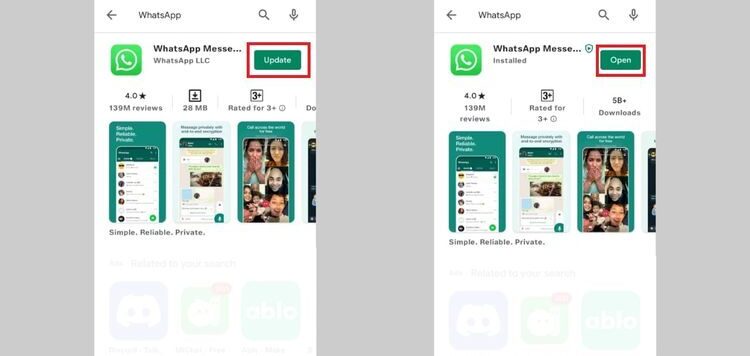 Cara Update WhatsApp, Cara Update WhatsApp di Android