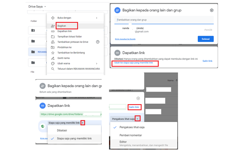 Link Google Drive Tidak Bisa Dibuka, Tips Bagi Link yang Benar Biar Gak Nyusahin Temen