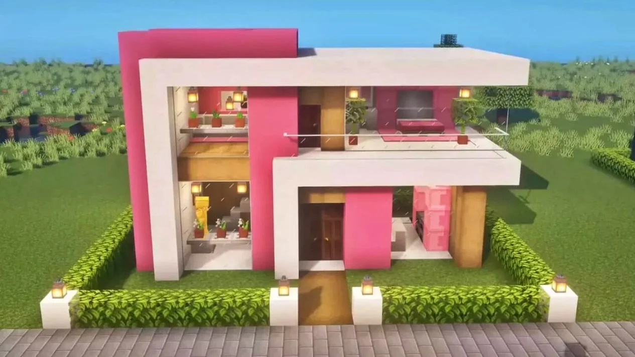 Download Minecraft PE 1.20.51, Tutorial Bangun Rumah Keren di Minecraft PE