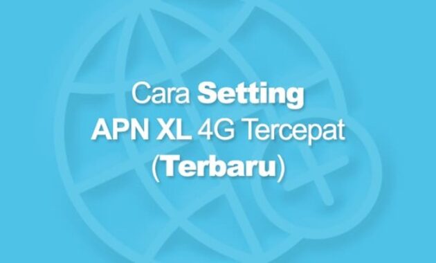 Gambar 2. Cara setting APN XL Axiata di Android & Iphone