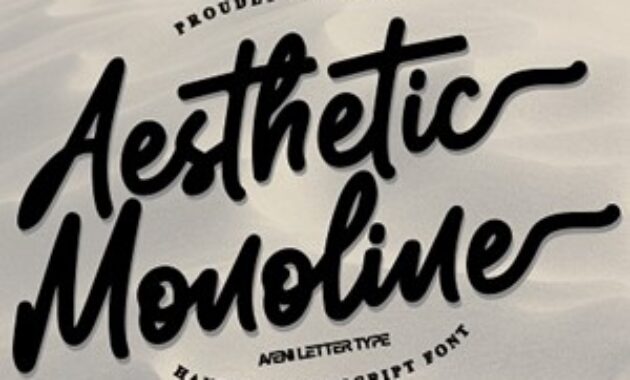 Gambar 3. Tips menggunakan aesthetic fonts