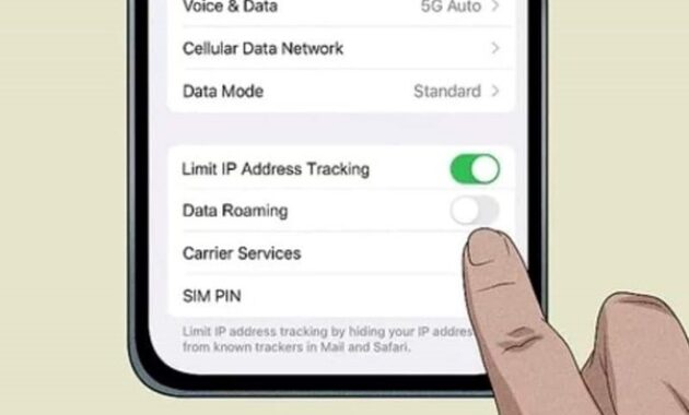Gambar 2. Tracking biaya roaming