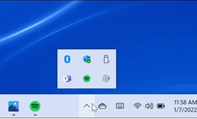 Gambar 2. Fungsi utama taskbar