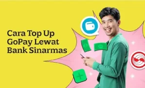 Cara Top Up Gopay lewat Bank Sinarmas