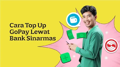 Cara Top Up Gopay lewat Bank Sinarmas