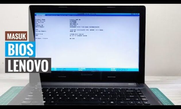 Gambar 3. Tips aman ngulik BIOS lenovo