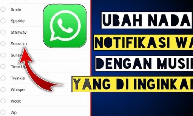 Gambar 2. Cara buat nada dering WA sendiri