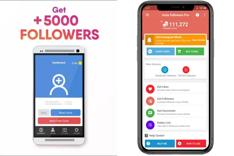 Download Insta Followers Pro APK for Android, Cara Menggunakan Insta Followers Pro