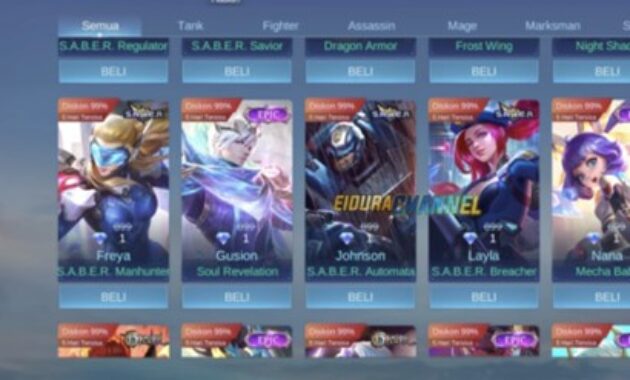 Gambar 3. Semua pemain bisa ikut event ini