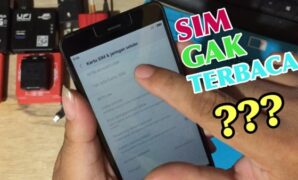 Gambar 1. Kartu SIM tidak terbaca di xiaomi