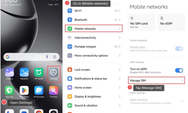Gambar 2. Reset pengaturan jaringan