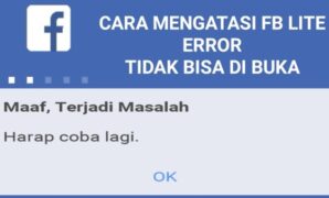 Gambar 1. Kenapa FB lite tidak bisa dibuka
