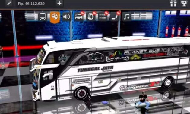 Gambar 2. Ukuran dan kualitas livery