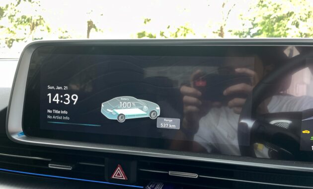 Gambar 3. Jarak tempuh mobil listrik