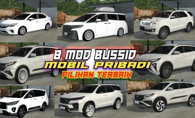 Gambar 2. Varian mod bussid mobil yang wajib dicoba