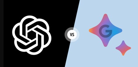 Gambar 1. Perbandingan AI gemini vs chatgpt