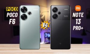 Gambar 1. Poco F6 vs Redmi Note 13 Pro